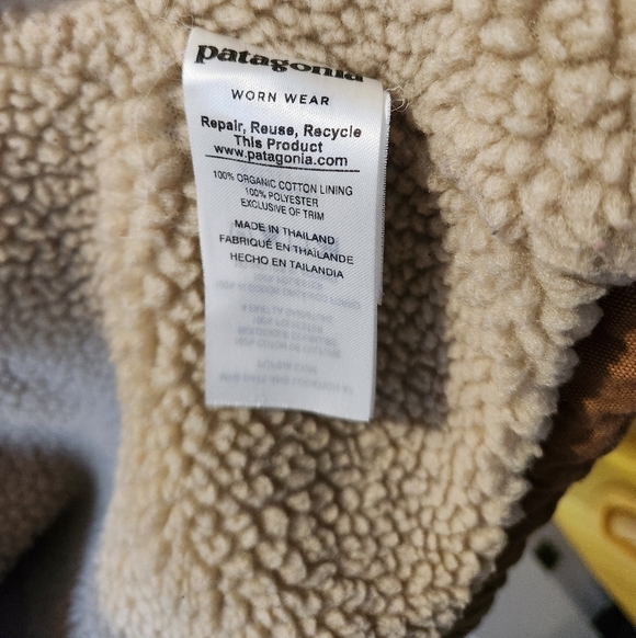 PATAGONIA Prairie Dawn Hooded Sherpa-Lined Parka Jacket - Picture 11 of 15